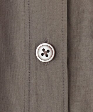 自由区 【XSサイズ～/洗える】シアー ジャケット ブラウン系