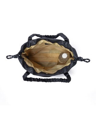 PELLE BORSA 巾着A4トート Wrinkle リンクル 6521 ブラック