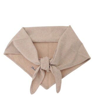 earth music&ecology 三角ニットストール Beige