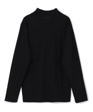 JOSEPH HOMME 新色追加【高機能素材】ハイゲージベアスムース　モックネック長袖Ｔシャツ ブラック系