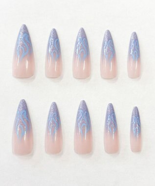 WEGO デザインネイルチップ 柄18