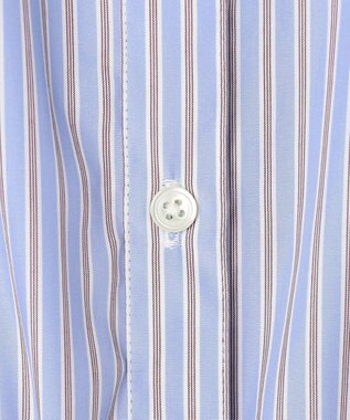 J.PRESS LADIES 【WEB限定】ストライプ シャーリング ブラウス 【WEB限定】サックスストライプ系