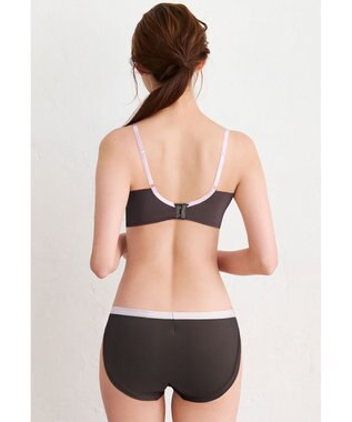 WACOAL WEB限定 ショーツ 【ハグするブラ】 BMM700とペア はきこみ丈あさめ ラクなはきごこち レディース PMM200 /ワコール シナモンブラウン