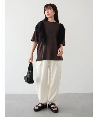 Green Parks ・ＳＵＧＡＲ　ＳＰＯＯＮ　ＬＩＯＮｐｔラッフルＴＥＥ Charcoal Gray