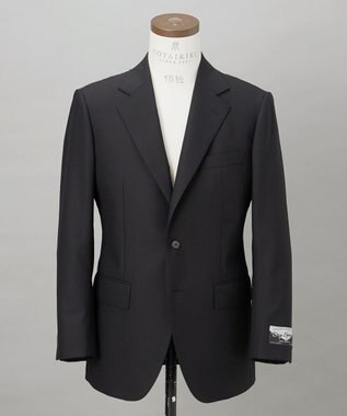 GOTAIRIKU シワになりにくい【御幸毛織/みゆきけおり】DRY SPINNER(ドライスピナー)スーツ_ブラック ブラック系8