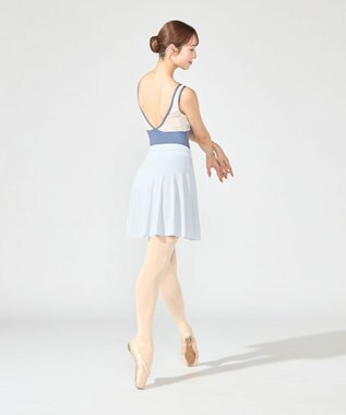 Chacott ノースリーブレオタード ブルー