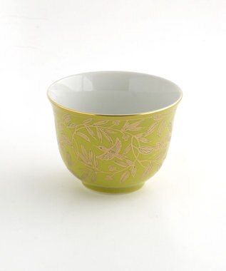 たち吉 【たち吉】萌葱金彩お茶呑茶碗〈５客〉美濃焼 グリーン