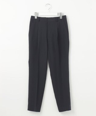 J.PRESS LADIES 【洗える】 RELAXION ツイル ストレート パンツ ネイビー系