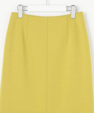 J.PRESS LADIES L 【WEB限定カラーあり・洗える】ダンボール ナロー スカート ピスタチオ系