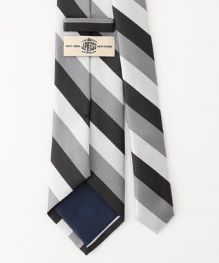 J.PRESS MEN オーセンティック / レジメンタル ネクタイ ライトグレー系2