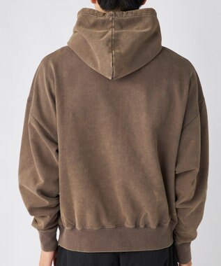 OP／FILA 【Kappa】オーバーサイズ ヘビーウェイトプルパーカー チャコールグレー