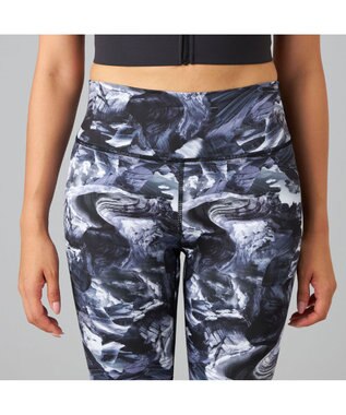 Chacott Chacott BALANCE nergyWave プリントレギンス ネイビープリント