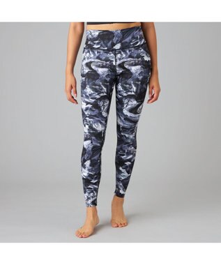 Chacott Chacott BALANCE nergyWave プリントレギンス ネイビープリント