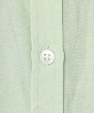 ANY シアーシャツブラウス グリーン