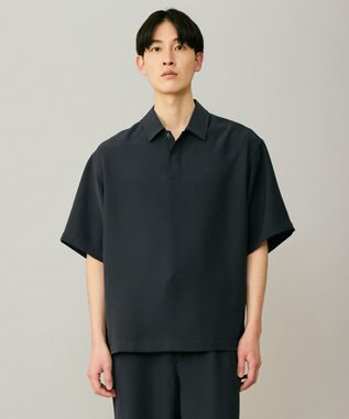 UNFILO MENS ダブルクロス ポロシャツ