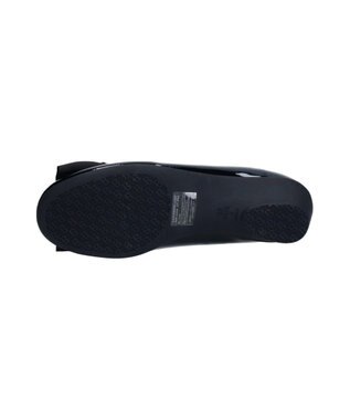 Bridget Birkin ＜3E＞【Bridget Birkin Walk】コーナーパーツリボンウォーキングパンプス ブラックエナメル