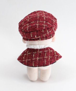 WEGO 【推し活＆痛バ】ぬいツイードケープセット12cm ワイン