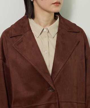 Green Parks フェイクレザージャケット Brown