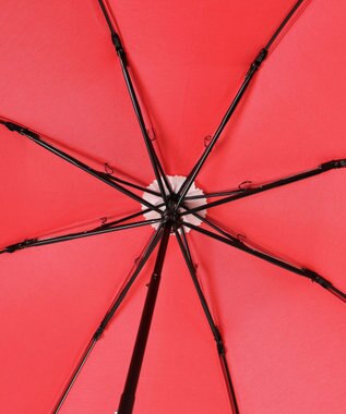 MOONBAT FURLA 【日本製】折りたたみ傘 カラーボーダー レッド