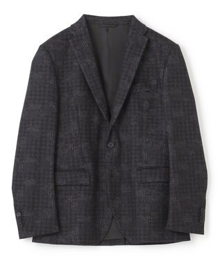 JOSEPH HOMME パッチジャガードジャージー　ジャケット グレー系3