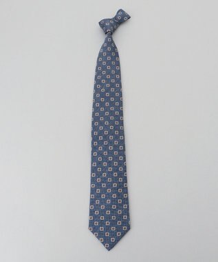GOTAIRIKU Fermo Fossati_小紋 ネクタイ ブルー系8