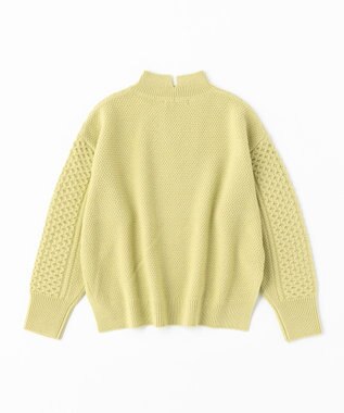 UNFILO アランパターンニット ピスタチオ