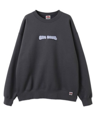 WEGO 【ユニセックス着用ITEM/MLサイズ展開/裏起毛】別注BENDAVISプランプロゴプルオーバー スミクロ