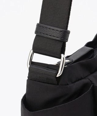 LA BAGAGERIE 【MONICA】ラウンドショルダーバッグ ブラック