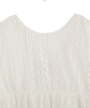 Green Parks レースベスト Ivory