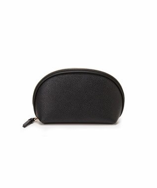 TOPKAPI 【Breath TOPKAPI】【TOPKAPI × 藤本美貴さんコラボ】スコッチグレイン ラウンドポーチ/撥水 ブラック