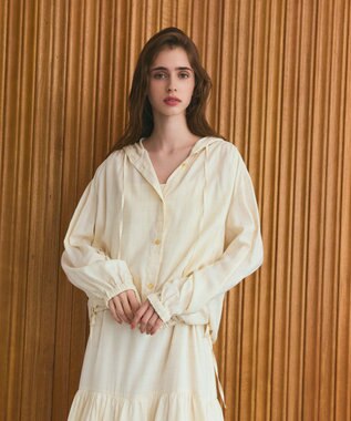 GRACE CONTINENTAL ラメチェックフーディー