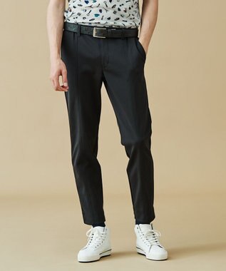 23区GOLF 軽快な履き心地【MEN】ＴＥＸＢＲＩＤダンボール パンツ ブラック系