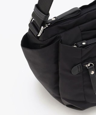 LA BAGAGERIE 【MONICA】ラウンドショルダーバッグ ブラック