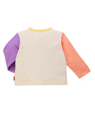 MIKI HOUSE HOT BISCUITS 【80-120cm】【Everyday Series】天竺素材 ワンポイントカーディガン マルチカラー