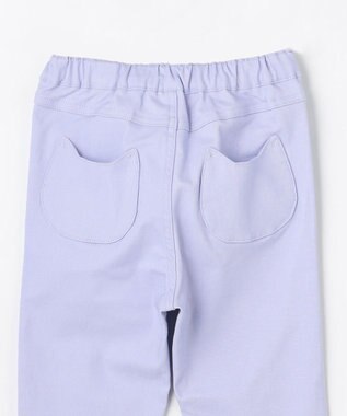 ANY KIDS 【洗濯機可能】ときめきストレッチ ネコパンツ ラベンダー
