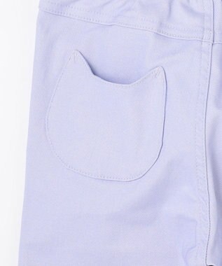 ANY KIDS 【洗濯機可能】ときめきストレッチ ネコパンツ ラベンダー