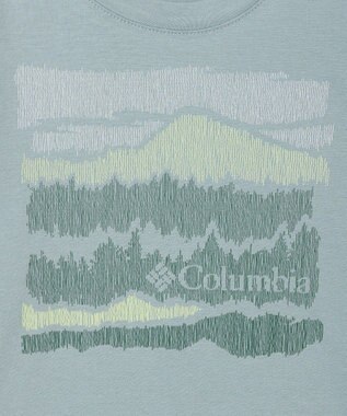 Columbia Columbia/ 【KIDS】ドブソンパスロングスリーブグラフィックTシャツ /コロンビア Crushed Blue、 Hillscape