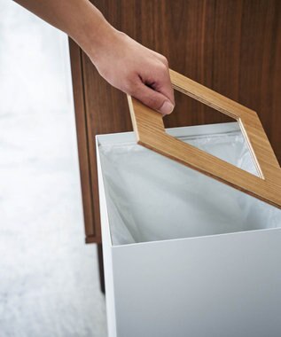 tower トラッシュカン リン 角型ロング ナチュラル ナチュラル