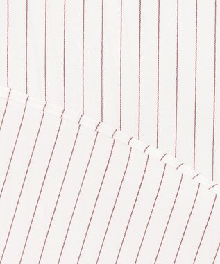 J.PRESS MEN 【KING SIZE】【PREMIUM PLEATS / 形態安定】ペンシルストライプ シャツ / B.D. ワイン系1