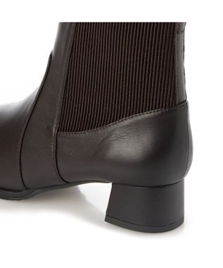 ing <ing>【WEB限定】【サスティナブルシリーズ】サイドゴアショートブーツ ダークブラウン