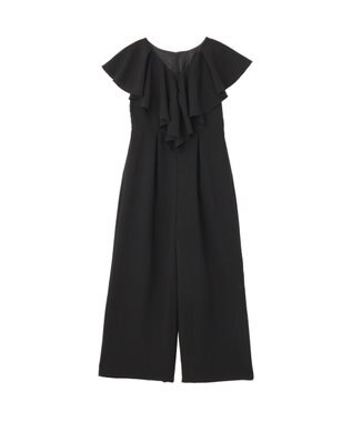 earth music&ecology ラッフルサロペット Black