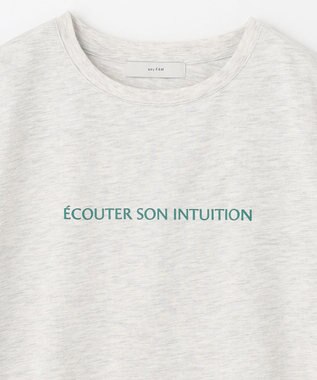 ANY L 【接触冷感】アソートプリントＴシャツ トップライトグレー