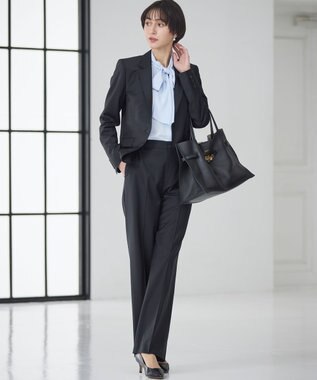 23区 【セットアップ対応】ファインネスウール 一つ釦 ジャケット ブラック系