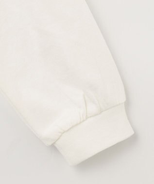 ANY KIDS フォトプリント 長袖 Ｔシャツ エクリュ×クマミント