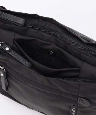 LA BAGAGERIE 【MONICA】ラウンドショルダーバッグ ブラック