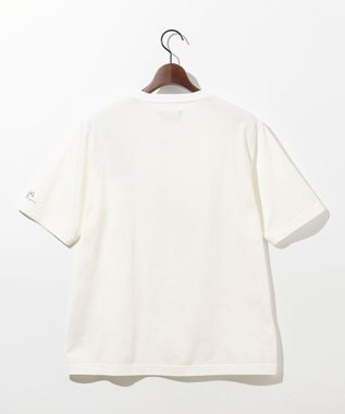 JOSEPH ABBOUD MOUNTAIN 【日本製・アーティストコラボレーション】プレーティング天竺Tシャツ ホワイト系ウサギ