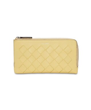 PELLE BORSA メッシュL字ファスナーコンパクト長財布 Chrono Weave クロノウィーブ 5843