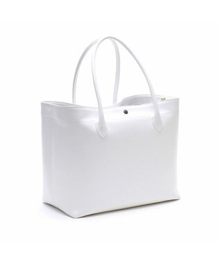 A.D.M.J. 【撥水】リバティソフト34ｃｍ中仕切 トート ホワイト