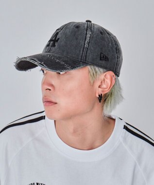 WEGO 【ユニセックス着用ITEM】別注NEWERA　9FORTY　　damage 柄5