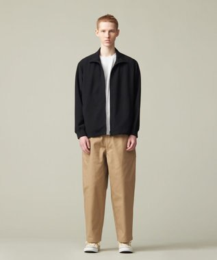 J.PRESS YORK STREET 【UNISEX】ジャージライクツイル トラックジャケット ブラック系